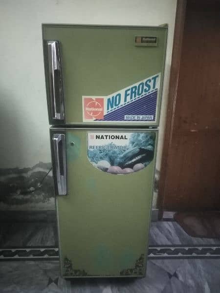 National Japanese No Frost Refrigerator. 0