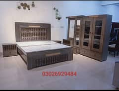 poshish Bed/cushion Bed/Bed dressing table/Double Bed/Single Bed