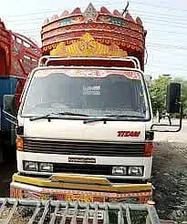 Loader truck with labour container,mazda, shehzore ,pickup for rent 3