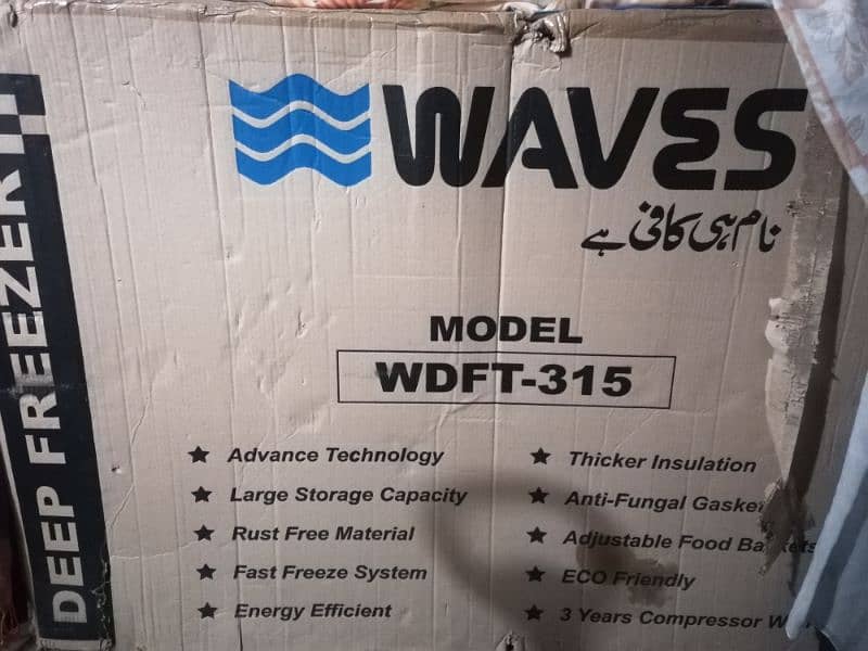 Waves  Deep Freezer WDFT-315 0