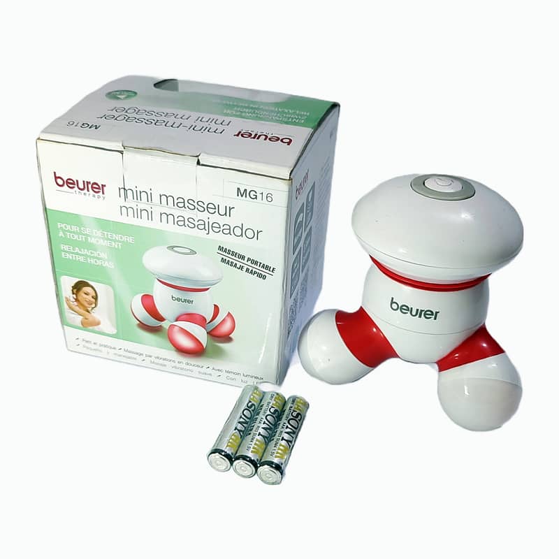 Beurer Imported MG16 Red Mini Massager 4