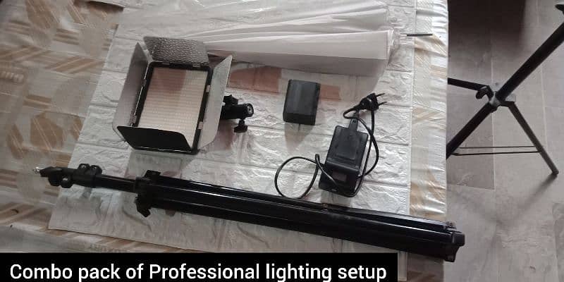 Professional Studio Lighting Setup | Rechargeable Light | Urgent sale 2
