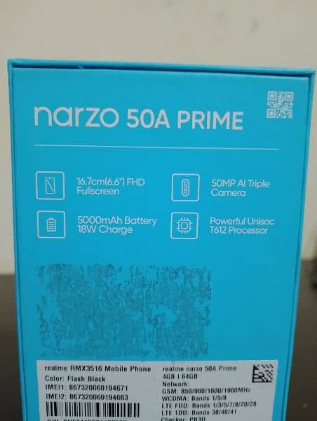 Realme Narzo 4/64 GB in box packed condition 6