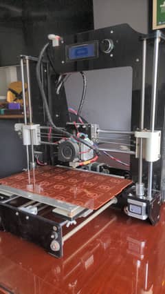 3D Printer Acrylic 220 x 220 x 250 mm With Filament Roll
