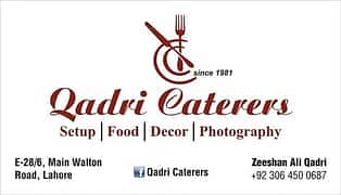 Qadri Tent and Catering Service
