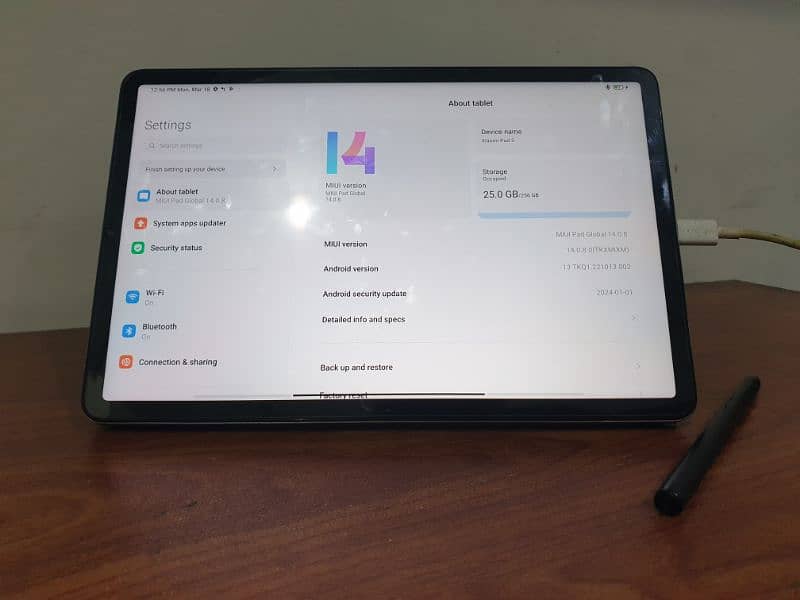 xiaomi mi pad 5 with smart pen and magnetic cover 1