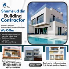 Construction services/building Contractor/Grey structure/Renovation
