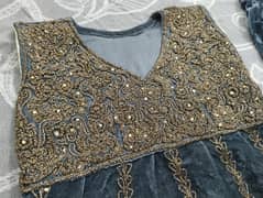 Fancy velvet dress for urgent sale