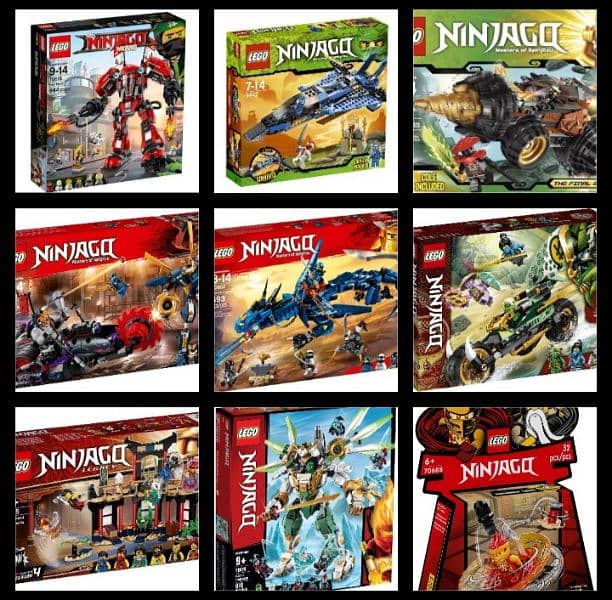 Ahmad's Lego Ninjago sets diff prices 0