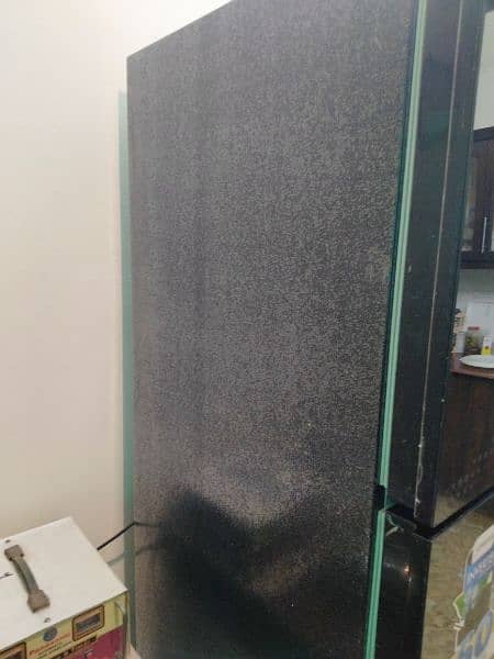 KENWOOD refrigerator like new 18CFT black glass door inveter 0