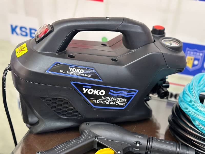 Yoko High Pressure Car Washer 1800 Watt 200 Bar 4