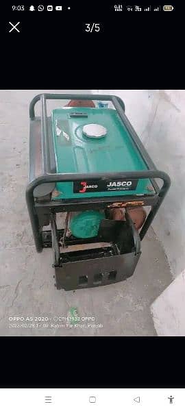 jessco generator 3500 model in good condition for sale 1