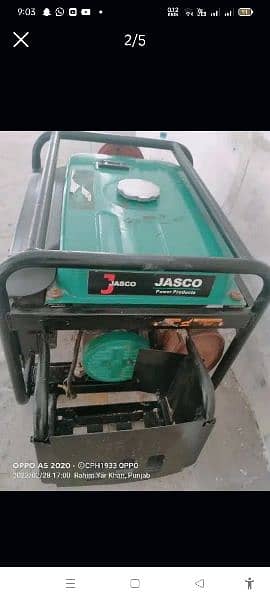 jessco generator 3500 model in good condition for sale 2
