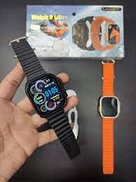 New Fashion (I40 Ultra2 Suit) 7 Sets Colorful Straps Smart Watch 1