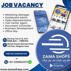 Job Vacancy At ZamaShops (Pvt) LTD