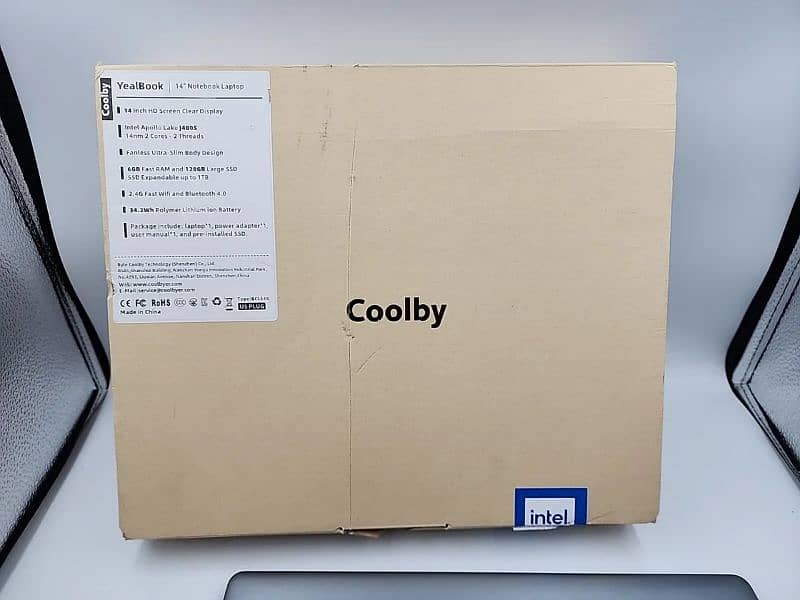 Coolby Laptop Windows 10 Pro 14" 6GB RAM 128GB SSD Intel Gemini 3