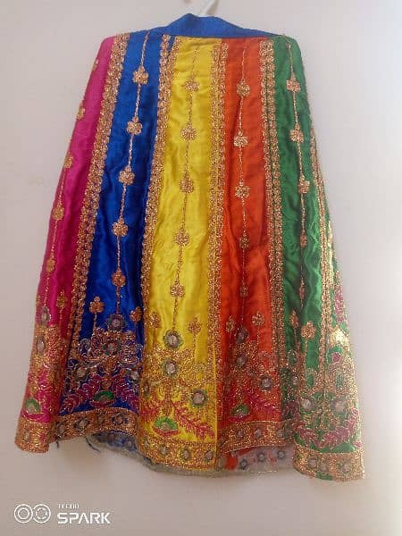 lehenga and shirt dopatta 4