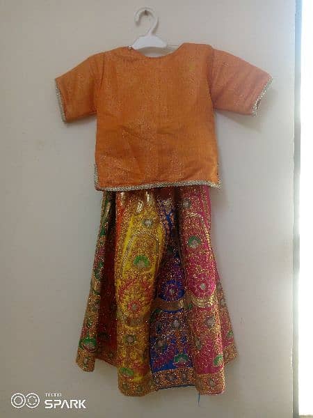 lehenga and shirt dopatta 6