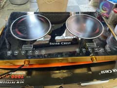Silver Crest-double/single infrared cooker