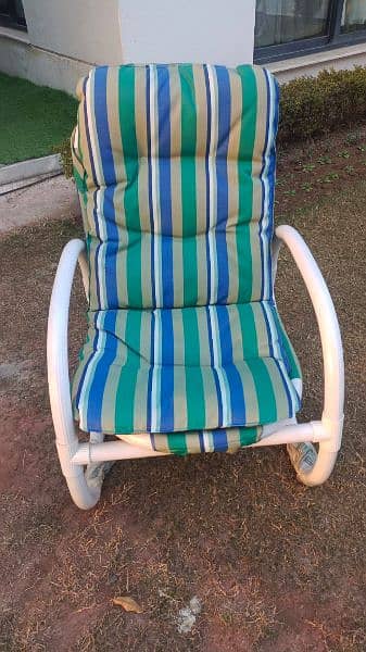 Miami Heaven Garden PVC Outdoor Lawn UPVC Polytech Chair03115799448 9