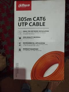 cat 6 utp cable brand new not used