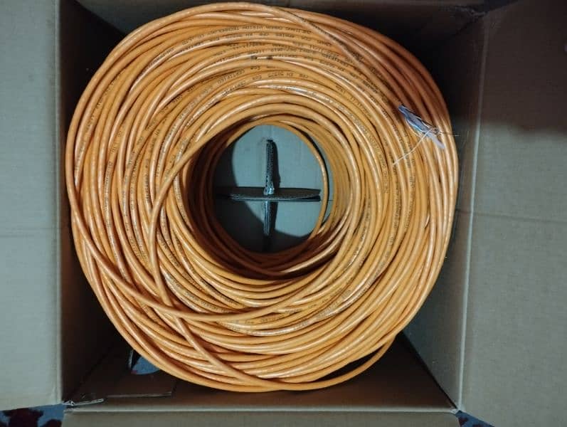 cat 6 utp cable brand new not used 1