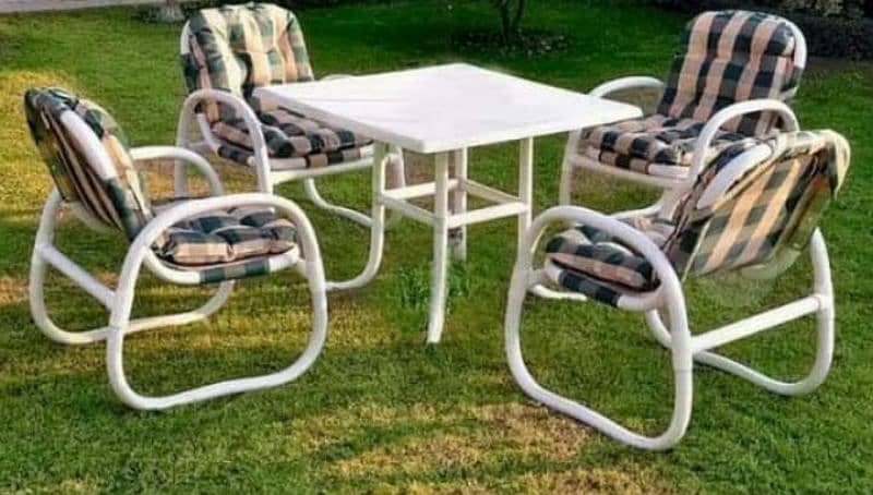 Garden Imported OutdoorMiami chair Fabric PVC UPVC pipeLoan03115799448 2