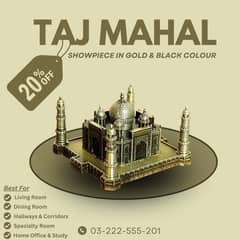 Taj mahal/showpiece/home decor/taj mahal showpiece/metal showpiece