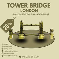 Tower bridge london/showpiece/home decor//metal showpiece