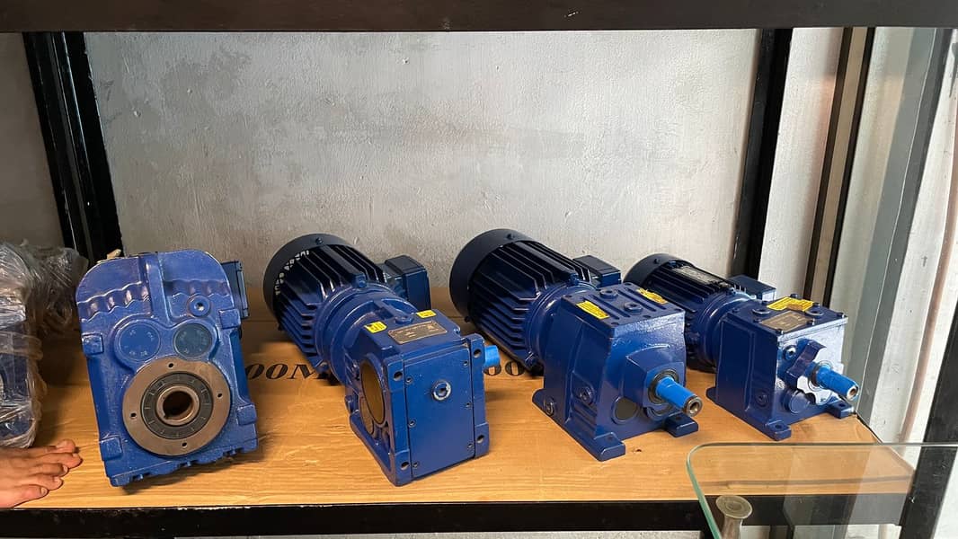 Brand New Gear Motors |NMRV Series|Small & Medium Reduction |VFD’s| 5