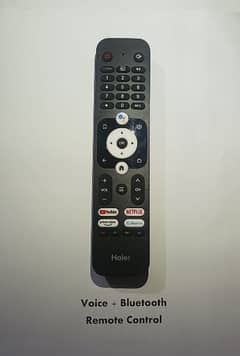 Remote Control | Original Haier voice and Bluetooth | Universal remote