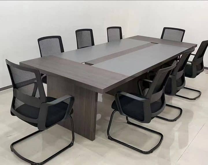 Meeting & Conference and Workstation Table and Chairs 8