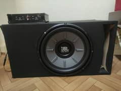JBL 1000 watt 12 inch Sub woofar with amplifier