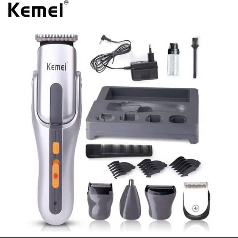 Kemei km 3590 Original 5 in 1 Trimmer Shaver Nose Trimmers All in 1  8 0