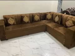 Corner Sofa Set 6 Seater in Beautiful Design and different colours