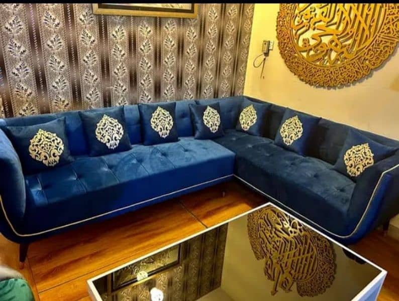 Corner Sofa Set 6 Seater in Beautiful Design and different colours 2