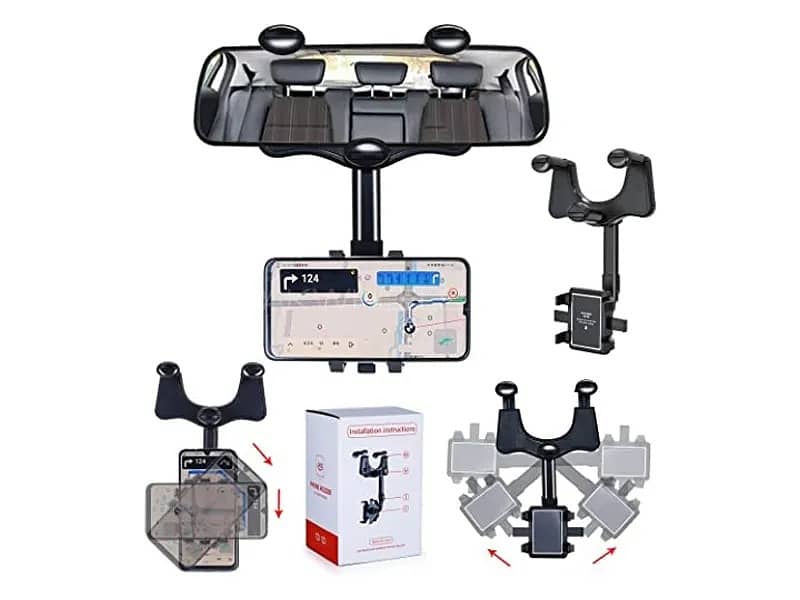 Car DVR Mirror DUAL Camera Front/Back 1080p more car acessories 7