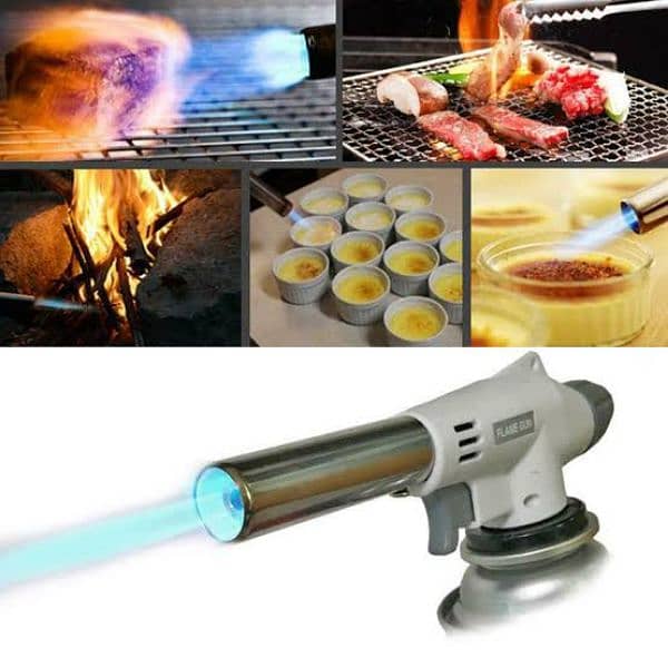 COOKING TORCH- JET TORCH FLAME GUN For(Melting, BBQ, & Other catering) 3