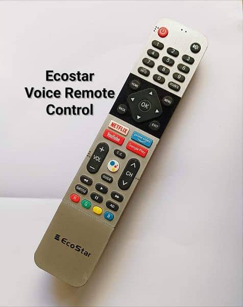 Remote control/ Ecostar Original voice control| Bluetooth 1