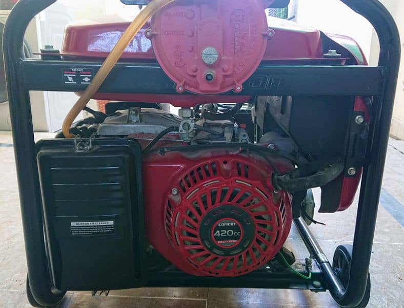 Loncin Generator 6.0 KW (Model LC-9900-DDC) Petrol & Gas 8