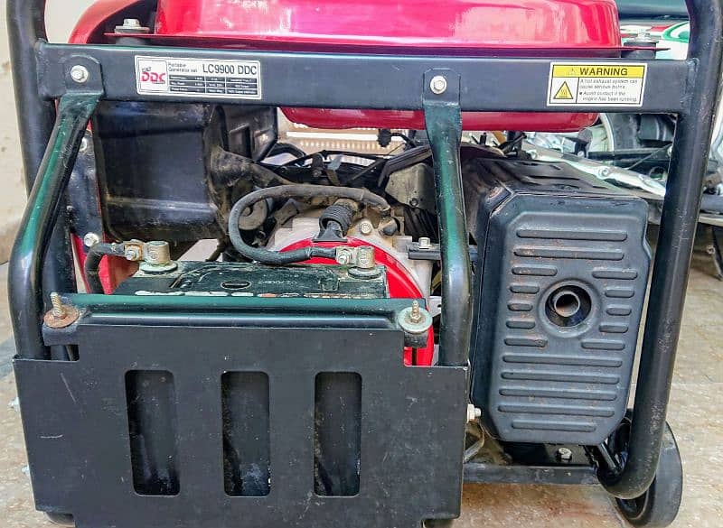 Loncin Generator 6.0 KW (Model LC-9900-DDC) Petrol & Gas 9