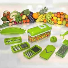 12 Pieces Nicer Dicer Plus Fruit & Vegetable Slicer 0