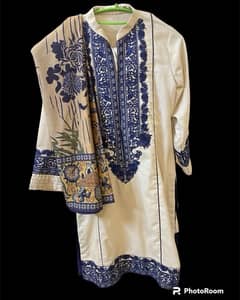 3pc Khadder suit stitched khaadi
