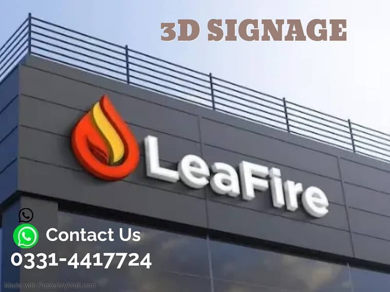 3D SIGN BOARD / Neon Signs backlit signs Acrylic Signs Sign boards 18