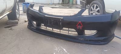 Honda civic 2004/2005 front bumper with extension LIP 0