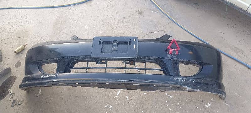 Honda civic 2004/2005 front bumper with extension LIP 2