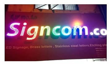 3D led Sign Boards, Neon Signs, backlit signs Acrylic Signs led board 1