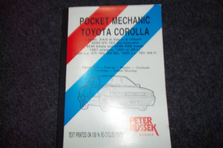 4AGE 16V  engine parts and repair manuals 15