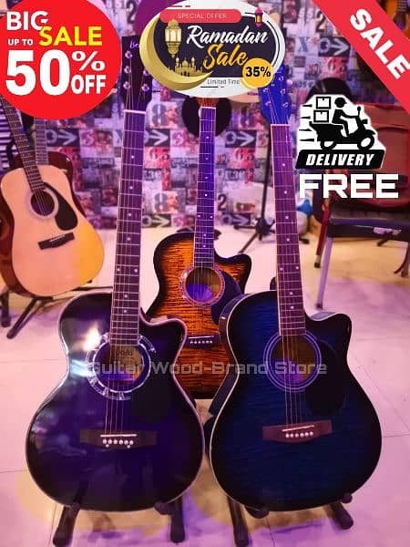 Student Acoustic guitar, Guitars for beginners, 100% Whol sale Prices, 2
