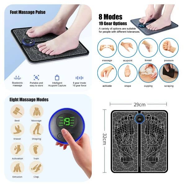 Gym House office home therapy Physio Machine Body Massager car cusion 17